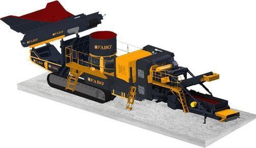 Frantoio a cono - FTC-300-s - Fabo Crushing Screening & Concrete Plants - mobile / con motore diesel / ad alta capacità