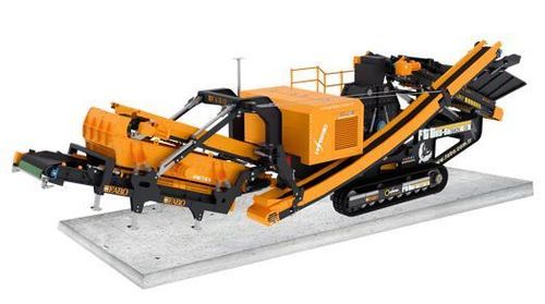 Frantoio a percussione ad asse verticale - FTT-100-S - Fabo Crushing Screening & Concrete Plants - mobile / con motore diesel / per la produzione di sabbia