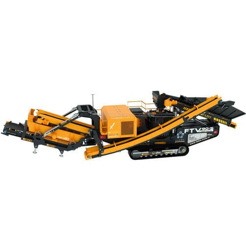 Frantoio a percussione ad asse verticale - FTV-90-s - Fabo Crushing Screening & Concrete Plants - mobile / con motore diesel / per la produzione di sabbia