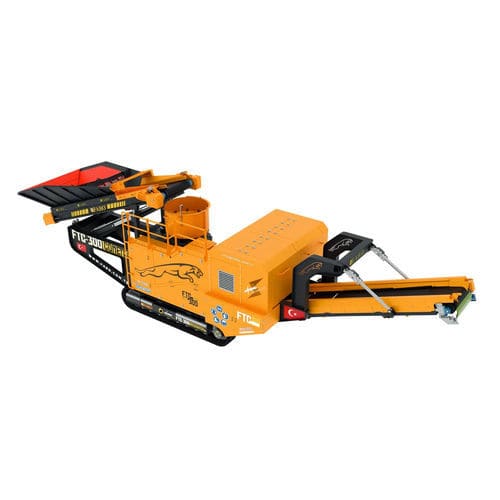 Frantoio a cono - FTC-300 - Fabo Crushing Screening & Concrete Plants - mobile / con motore diesel / compatto