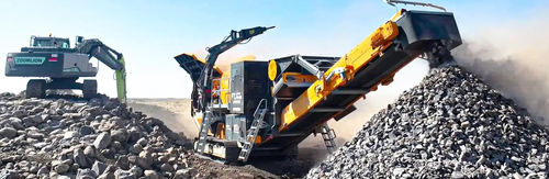 Frantoio a ganascia - FTJ-11-75 - Fabo Crushing Screening & Concrete Plants - mobile / con motore diesel / primario