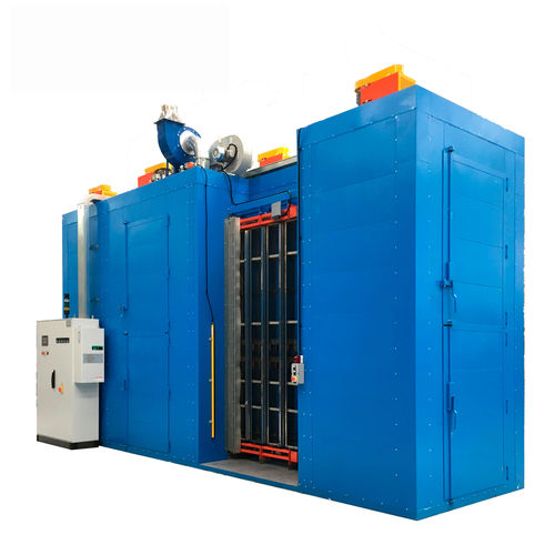 Forno a catenaria - E.V.E.-5 - IDROCALOR SRL Italy - per carico sospeso / per essiccazione / di cottura