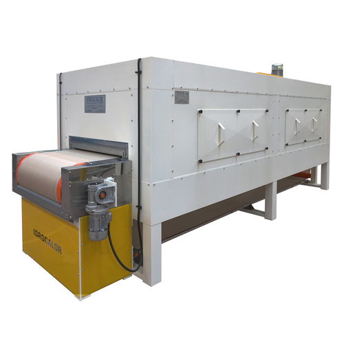 Forno a nastro trasportatore - T.E.V.E.-3 - IDROCALOR SRL Italy - per essiccazione / di cottura / elettrico