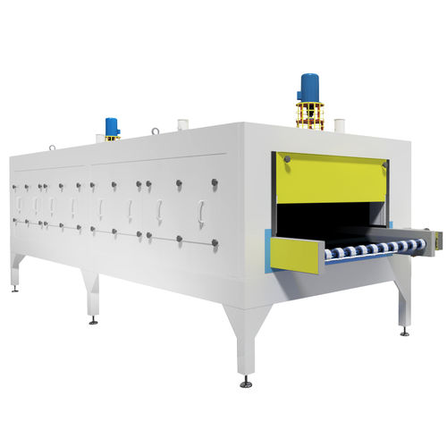 Forno a tunnel - T.E.V.E.-9 - IDROCALOR SRL Italy - di cottura / per trattamento termico / elettrico