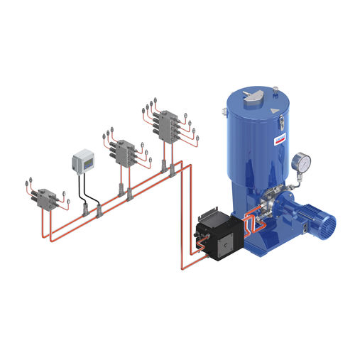 Unità di lubrificazione a fila doppia - SKF Lubrication Systems Germany GmbH - a olio / a grasso / centralizzata