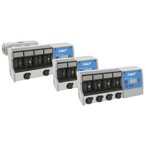 Monitor di portata a turbina - Flowline - SKF Lubrication Systems Germany GmbH - volumetrico / per olio / DN15 - 1/2"