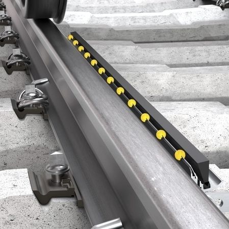 Sistema di lubrificazione stazionario - SKF Lubrication Systems Germany GmbH - linea singola / per binari / elettrico