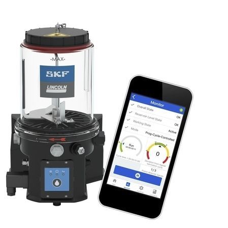 Pompa per grasso elettrica - P253 Smart - SKF Lubrication Systems Germany GmbH - a pistone