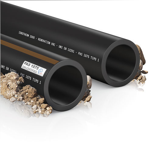 Tubo rigido per acqua - RENOVATION VRC - Idrotherm 2000 - per acque reflue / in polietilene PE / per uso generale