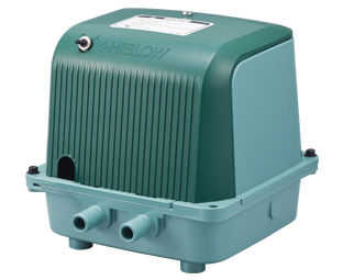 Pompa a membrana - DUO-80 - HIBLOW - per acque cariche / ad aria / elettrica