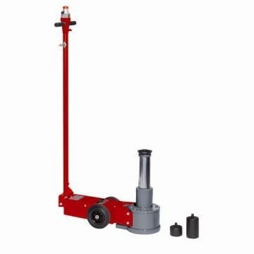 Cric martinetto con ruote (sollevatore con ruote) - P 301 - Pasquin - idropneumatico / 30 tonnellate / per camion