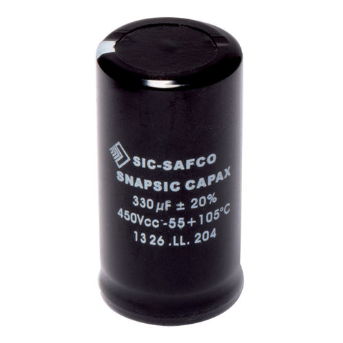 Condensatore elettrolitico - SNAPSIC CAPAX - EXXELIA - ad innesto rapido