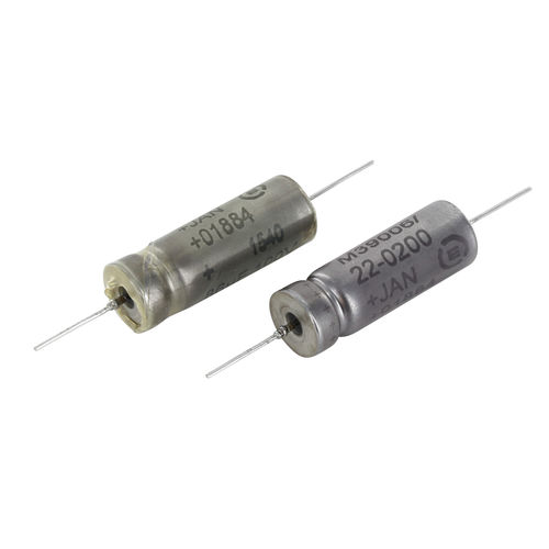 Condensatore al tantalio - MIL 39006/22 - EXXELIA - assiale