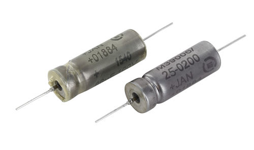 Condensatore al tantalio - MIL 39006/25 - EXXELIA - assiale