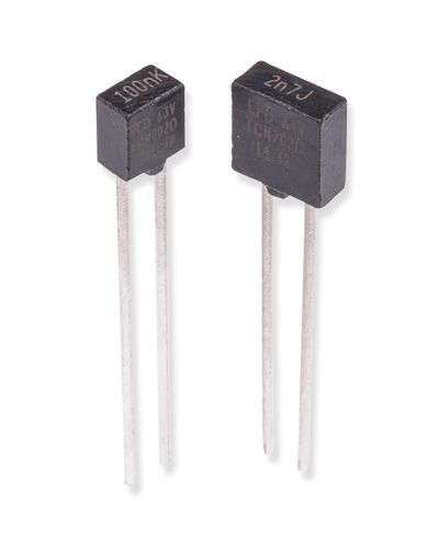 Condensatore in ceramica - TCN MOLDED SERIES HT - EXXELIA - radiale / per alte temperature