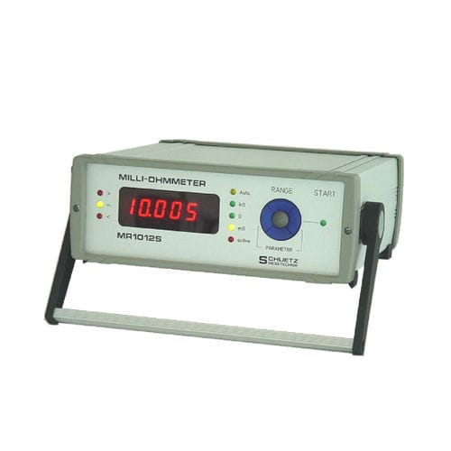 Milliohmmetro digitale - MR 1012 S - SCHUETZ - portatile / da banco / rinforzato
