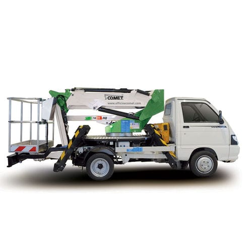 Piattaforma articolata montata su camion - NEW EUROSKY 16 | 2 | 6 (7.5) HQ JIB - CO.ME.T. Officine - idraulica / per cantiere / per uso esterno