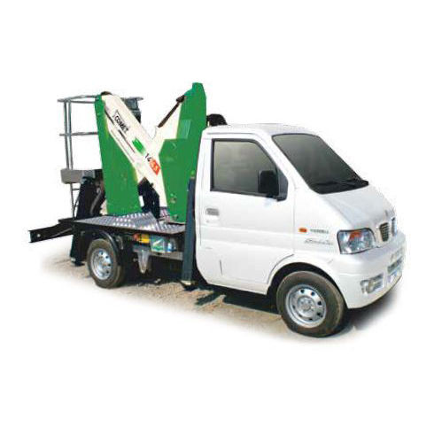 Piattaforma telescopica montata su camion - X MINI 14 | 2 | 6.2 | HQ - CO.ME.T. Officine - idraulica / per uso esterno / multiso