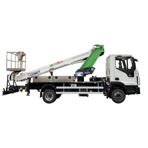 Piattaforma di sollevamento fissa - NEW EUROSFILO 24 | 2 | 12 (14) HQ 4S - CO.ME.T. Officine - montata su camion / idraulica / per cantiere
