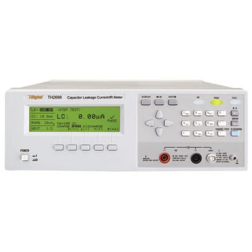 Tester della resistenza di isolamento - TH2689 - Changzhou Tonghui Electronic Co., Ltd. - di corrente di fuga / di capacità / di condensatori