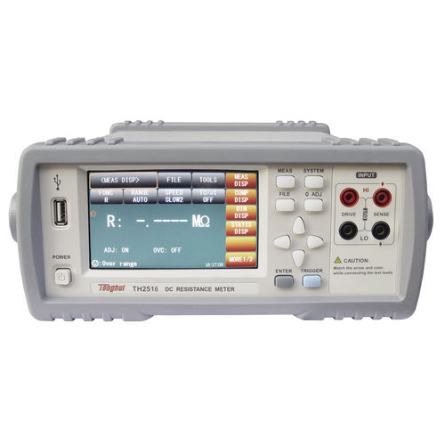 Ohmmetro digitale - TH2516 - Changzhou Tonghui Electronic Co., Ltd. - portatile / con bassa resistenza / ad alta tensione