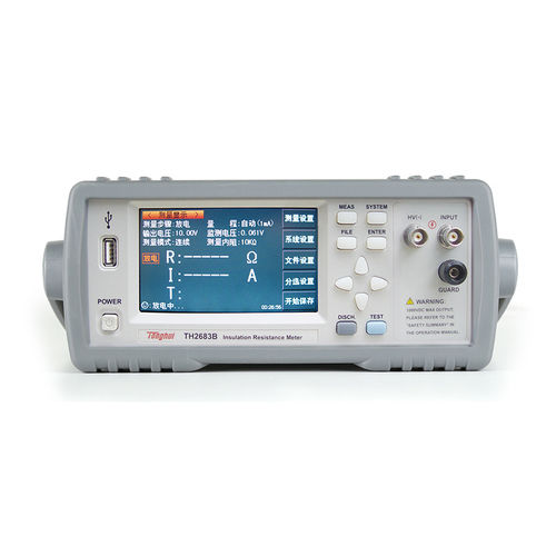 Dispositivo di misura della resistenza di isolamento benchtop - TH2683B - Changzhou Tonghui Electronic Co., Ltd.