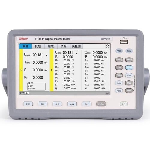 Apparecchio di misura della potenza multimetro - TH3441 - Changzhou Tonghui Electronic Co., Ltd. - di potenza attiva / di potenza reattiva / di potenza apparente