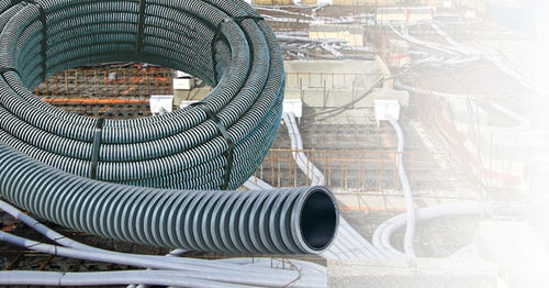 Tubo rigido di protezione - STABIL TWIN-PEX  - Stabilplastic SPA - per riscaldamento / per applicazioni sanitarie / a doppia parete