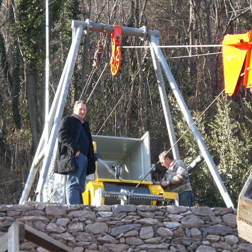 Argano elettrico - Lew 300-600 - greifenberg teleferiche - di sollevamento / a tamburo