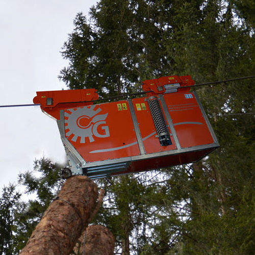 Carrello - paranco motorizzato - Crg 15, Crg 25 - greifenberg teleferiche - per sistema a cavo