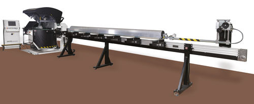 Linea di trattamento per profilati in alluminio - MANTA 850 CNC - geam evolution srl - per profilati in PVC