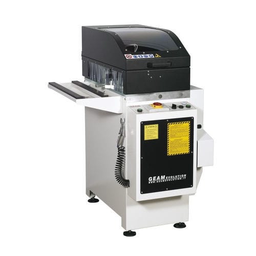Intestatrice per alluminio - PIRANHA A - geam evolution srl - ad angolo variabile / pneumatica / per profilati