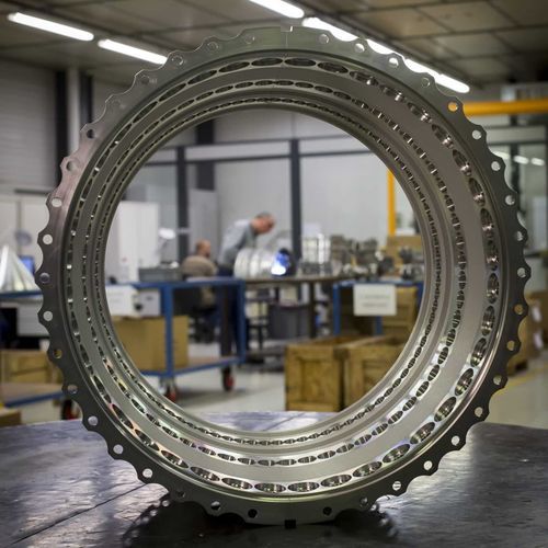 Taglio a getto d'acqua - Mecachrome - titanio / acciaio inossidabile / per lamiere