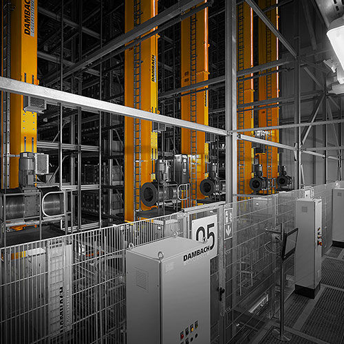 Trasloelevatore per sistema di contenitori - MONO series - Dambach Lagersysteme GmbH & Co. KG