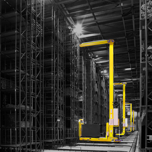 Trasloelevatore per magazzino - MULTI  - Dambach Lagersysteme GmbH & Co. KG - per sistema di contenitori