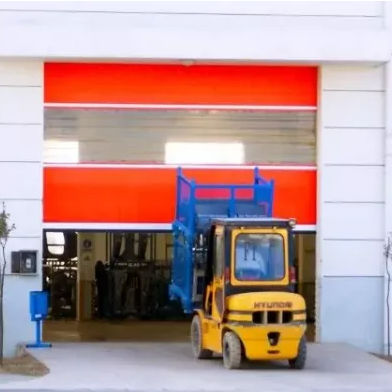 Porta rapida - RRD-SERVO - Shanghai Kenvo Door Co., Ltd - ad avvolgimento / in acciaio inossidabile / in alluminio