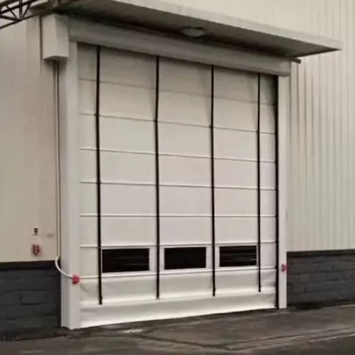 Porta a prova di vento - RRD-WIND - Shanghai Kenvo Door Co., Ltd - ad avvolgimento / in acciaio inossidabile / in alluminio
