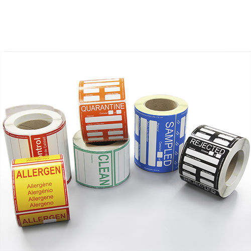 Etichetta con motivo stampato - 8220A  - Sampling Systems Ltd - di identificazione / adesiva / antimanomissione