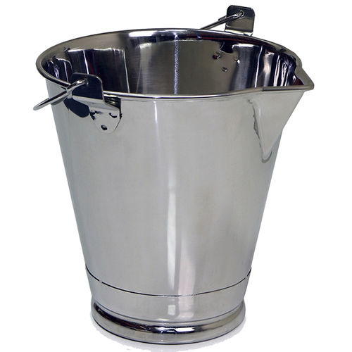 Secchio in acciaio inossidabile - A686 series - Sampling Systems Ltd - rotondo / con coperchio / con beccuccio
