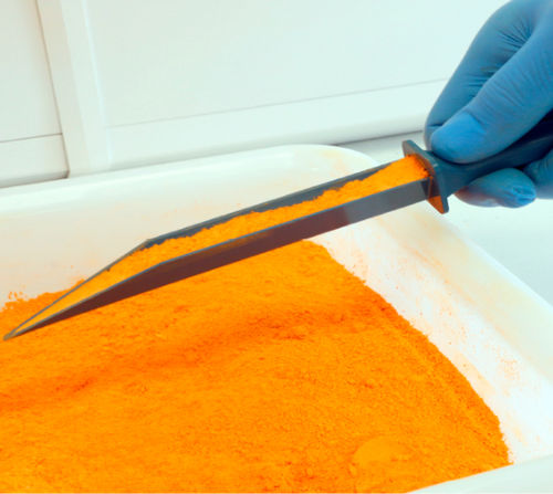 Campionatore di polvere - V-Spatula - Sampling Systems Ltd - per granulati / per solidi / a punto singolo