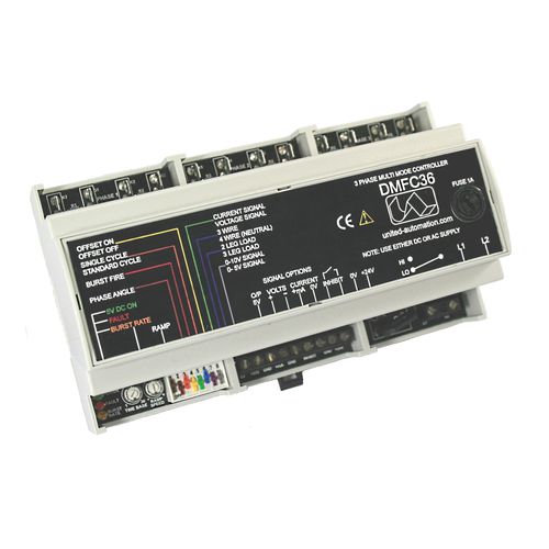 Controllore di potenza a tiristore - DMFC36 - United Automation Limited - a transitori rapidi / di fase / su guida DIN
