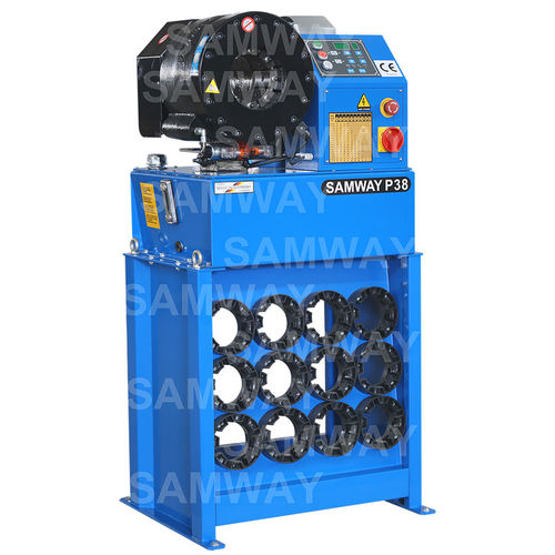 Pressa crimpatrice per tubi flessibili idraulici - P38D - WUXI SAMWAY CO.,LTD - automatica / controllata da PLC / di grande capacità