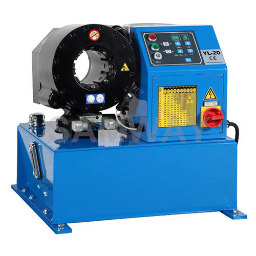 Pressa crimpatrice per tubi flessibili idraulici - YL20 - WUXI SAMWAY CO.,LTD - automatica / controllata da PLC