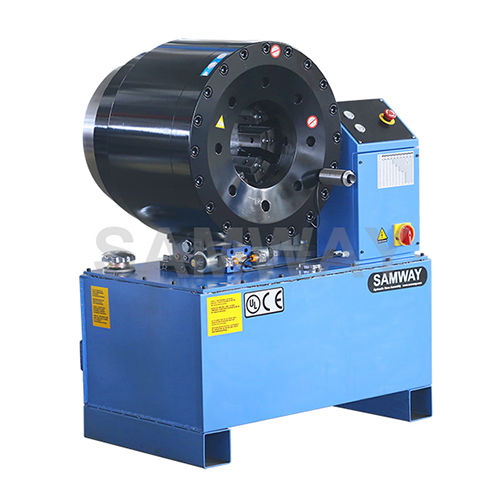 Pressa crimpatrice per tubi flessibili idraulici - PE88 - WUXI SAMWAY CO.,LTD - automatica / verticale