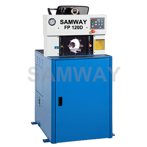 Pressa crimpatrice per tubi flessibili idraulici - FP120D - WUXI SAMWAY CO.,LTD - automatica / controllata da PLC / di grande capacità