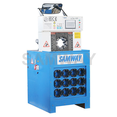 Pressa crimpatrice per tubi flessibili idraulici - FP145 - WUXI SAMWAY CO.,LTD - automatica / controllata da PLC