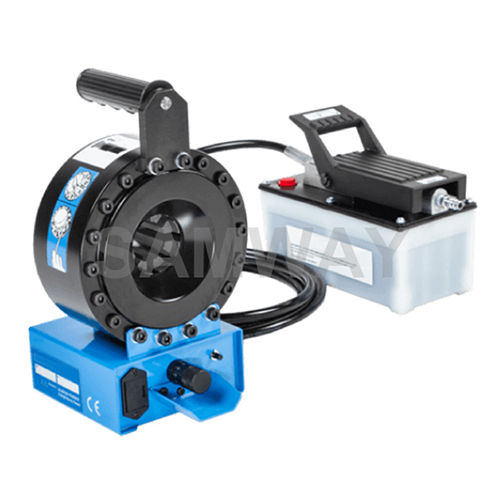 Pressa crimpatrice per tubi flessibili idraulici - P16APZ - WUXI SAMWAY CO.,LTD - automatica / pneumatica / portatile