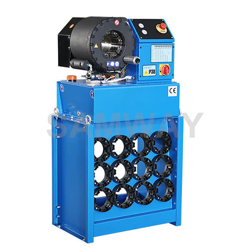 Pressa crimpatrice per tubi flessibili idraulici - P38Q - WUXI SAMWAY CO.,LTD - interamente automatica / a pedale / portatile