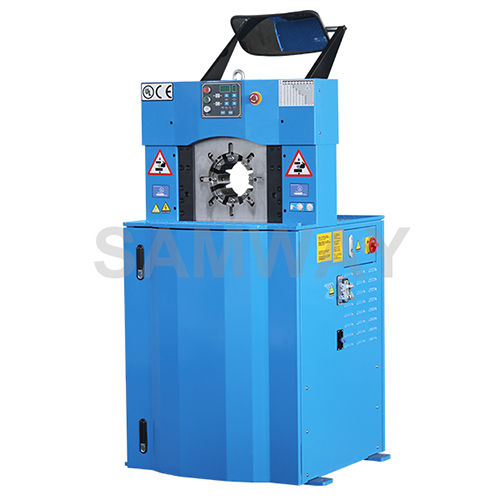 Pressa crimpatrice per tubi flessibili idraulici - FP145D - WUXI SAMWAY CO.,LTD - automatica / idraulica