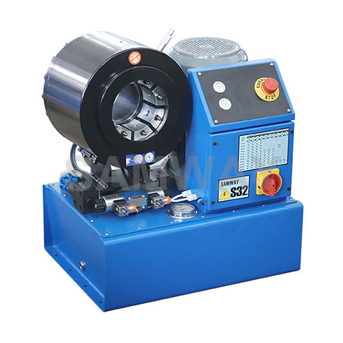 Pressa crimpatrice per tubi flessibili idraulici - S32 - WUXI SAMWAY CO.,LTD - interamente automatica / idraulica